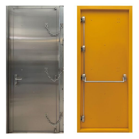 抗风压密闭防火门